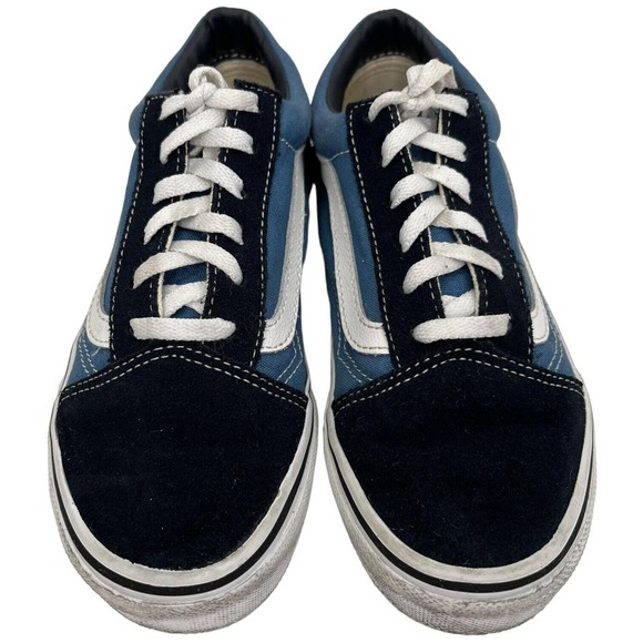 Vans Unisex Kids Old Skool Suede Canvas Casual Skater Trainers Sneakers 2.5 - Picture 10 of 11